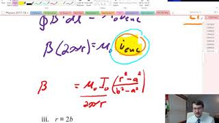 AP C: E&M FRQ 2011 Q3 - Ampere's Law