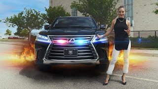 INSIDE THE FULLY ARMORED & VIP INTERIOR LEXUS LX 570 by INKAS®