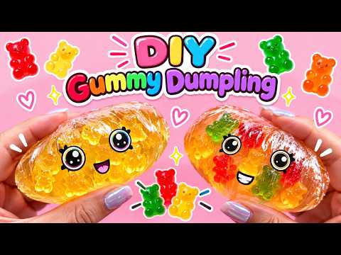 I Made GUMMY BEAR DUMPLING! 🫶