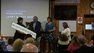 spring dinner - Larry & Jaye Program Closing