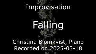 Piano improvisation: Falling