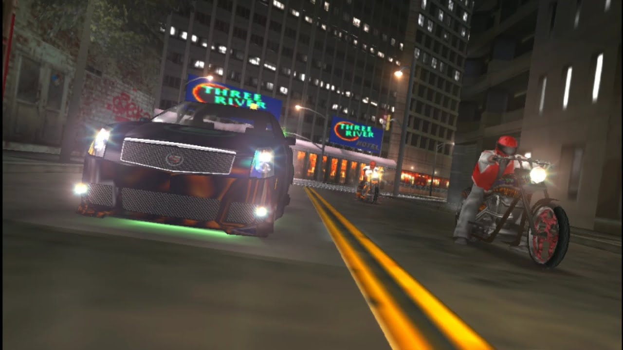 Midnight Club 3: Dub Edition - Cadillac CTS-V Gameplay 