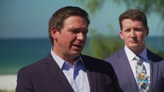 Gov. Ron DeSantis Opens Up About First Lady Casey DeSantis' Breast Cancer Diagnosis