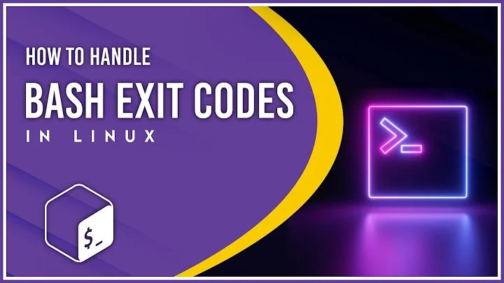 How to handle bash exit codes in Linux