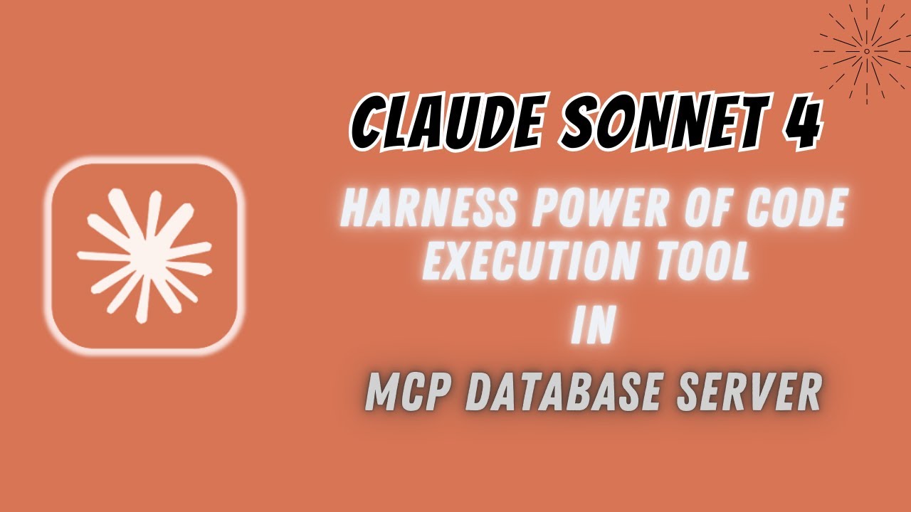 Testing Claude Sonnet 4’s Code Execution Tool with MCP Database Server ...