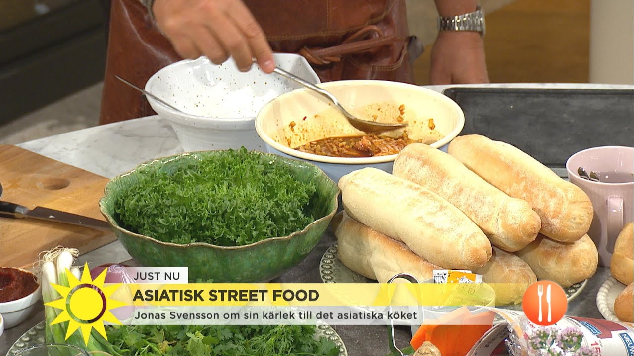 Asiatisk street food och tre öltips som passar till!  - Nyhetsmorgon (TV4)