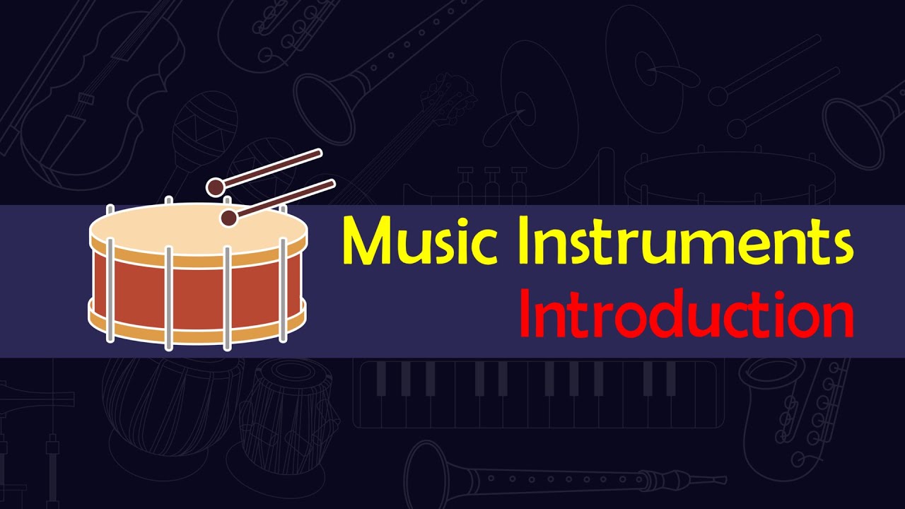 Music Instruments Intro | Kids Educational Videos | Music Instruments ...