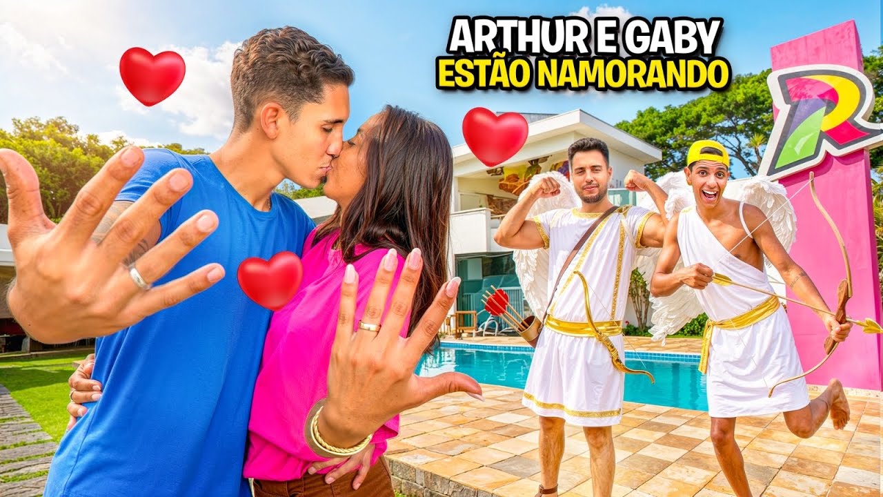O ARTHUR TA NAMORANDO COM A GABY *Pedido oficial !