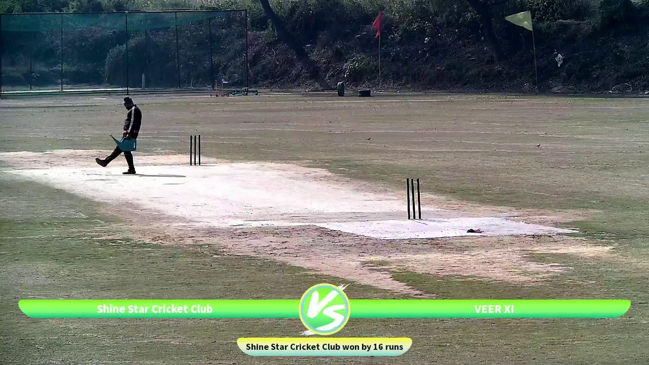 Shine Star Cricket Club vs VEER XI | Live - Muzaffarnagar Crossline Cricket Stadium