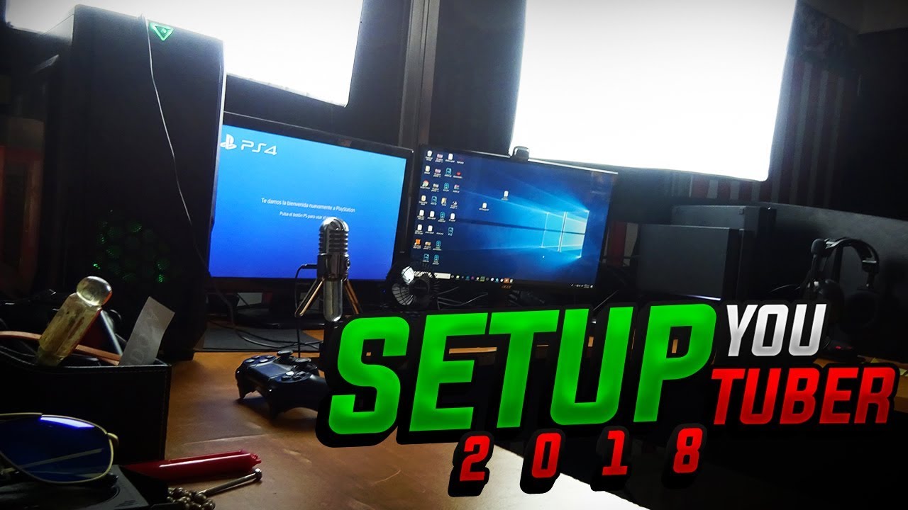 ¡¡MI SETUP GAMING/YOUTUBER 2018!! | @ESPOKETY | ESPECIAL 5K