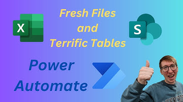 Power Automate - Create New Excel Files in SharePoint (with Tables!)