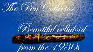Beautiful No Name Celluloid from the 1930s Fountain Pen Review