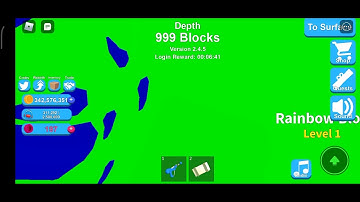 Finally made it to 1000 blocks depth!!! Roblox Mining Simulator