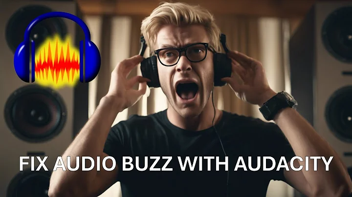 How to remove audio buzz from a video or podcast with Audacity