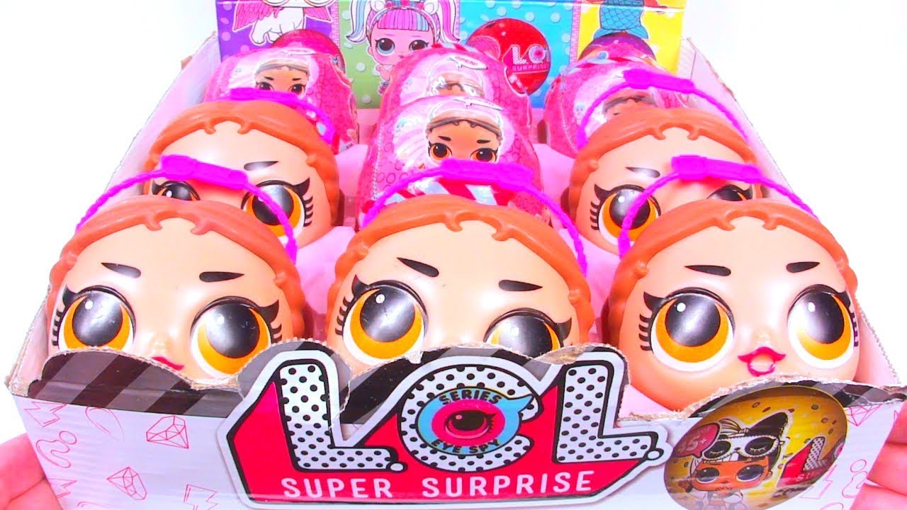 НОВЫЙ ЛОЛ GIANT Волшебные ГЛАЗАСТИКИ капсула ШАР ЛОЛ ГОЛОВА Hairgoals LOL SURPRISE BOX РАСПАКОВКА