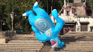 Disney KiteTails - Montage of Character Kite Landings from Five Shows at Disney&#39;s Animal Kingdom, 4K