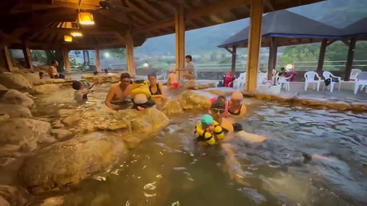 爺果奶茶&六個娃～國姓沙巴渡假村露營.泡溫泉♨️（有美人魚🧜‍♀️哦）2026/2/21
