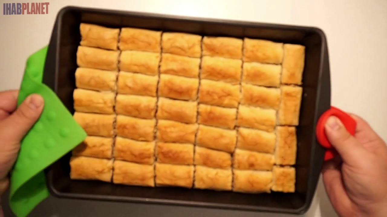 بقلاوه لا تقاوم...  والسر في الحشوه داخل الفيديو !