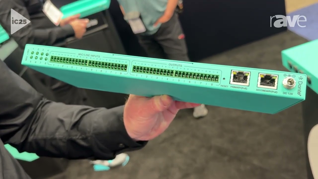 InfoComm 2025: Turtle AV Intros Turtle Phoenix 8X8 Dante Audio
