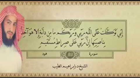 بعض ايات من سورة هود