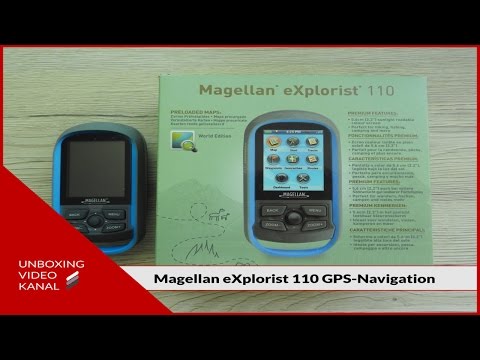 Magellan eXplorist 110 GPS-Navigation - Unboxing Video