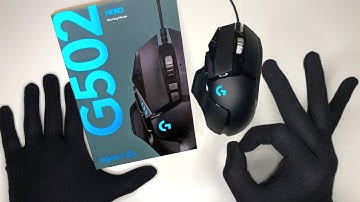 Unboxing Logitech G502 HERO - world