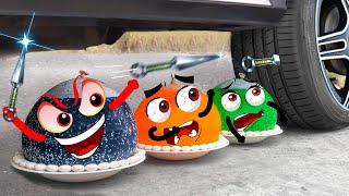 Satisfying Video With The Best Crushing things with Car Compilation | Doodles Life