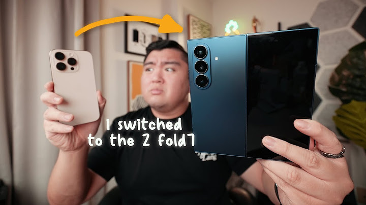 iPhone user switches to the Galaxy Z Fold 7! It's finally perfect?