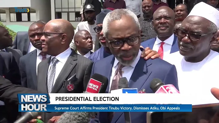 PRESIDENTIAL ELECTION: Supreme Court Affirms President Tinubu Victory, Dismisses Atiku, Obi Appeals