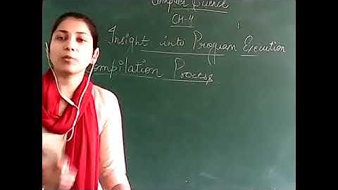 Ch-4 Insight Into Program Execution