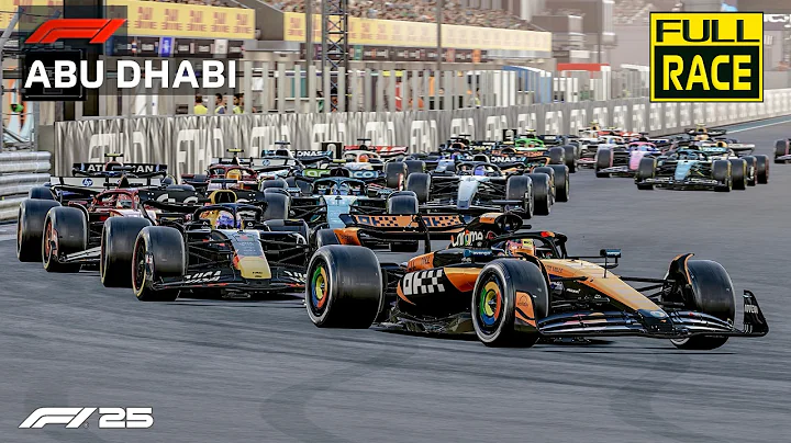 Abu Dhabi Grand Prix F1 2025 Season Full Race F1 25 Yas Marina Circuit