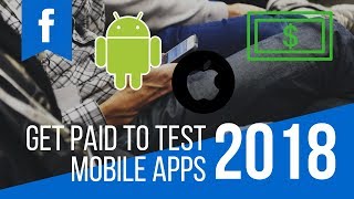 Get Paid To Test Mobile Apps Today (Android/iPhone) screenshot 1