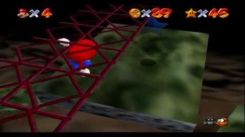 Super Mario 64 - Course 6 Hazy Maze Cave - Star 7