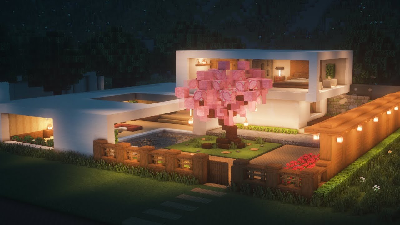CASA MODERNA en Minecraft para Survival em 2023  Casas minecraft, Casas  minecraft fáceis, Planta de casas simples