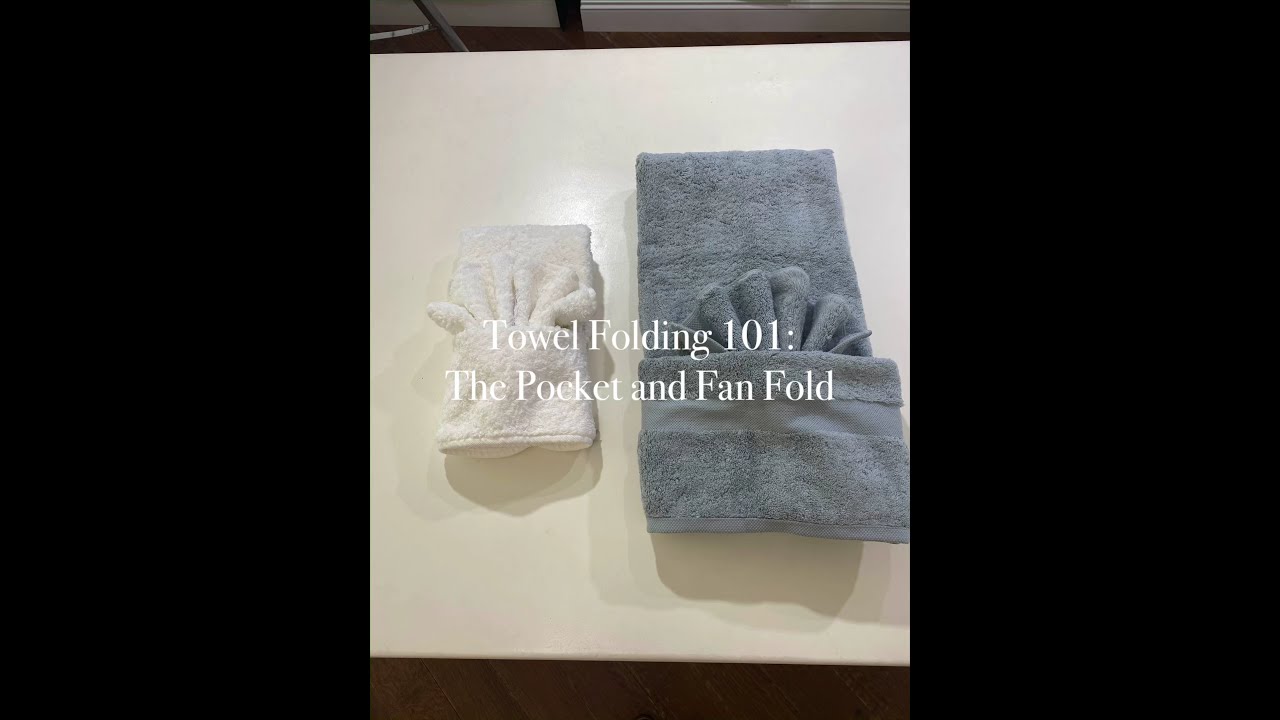 How to fold your towel like a hotel 🤍 #homedecor #bathroomdecor #bath, Towel Hanging Ideas