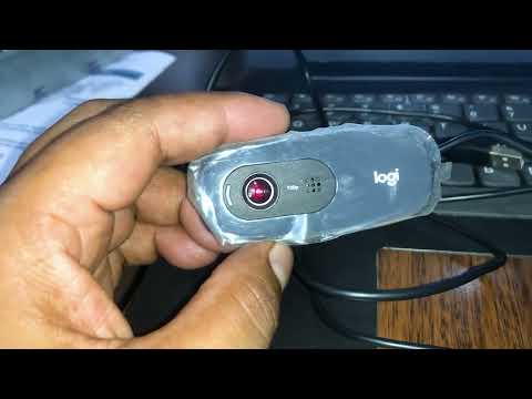 Logitech C270 HD Webcam Review and Install Software Tutorial - C270 Video Test