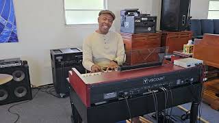 Viscount Legend SOUL, the best Hammond B3 organ clone on the market. Bishop Samuel Butts, COGIC, B3