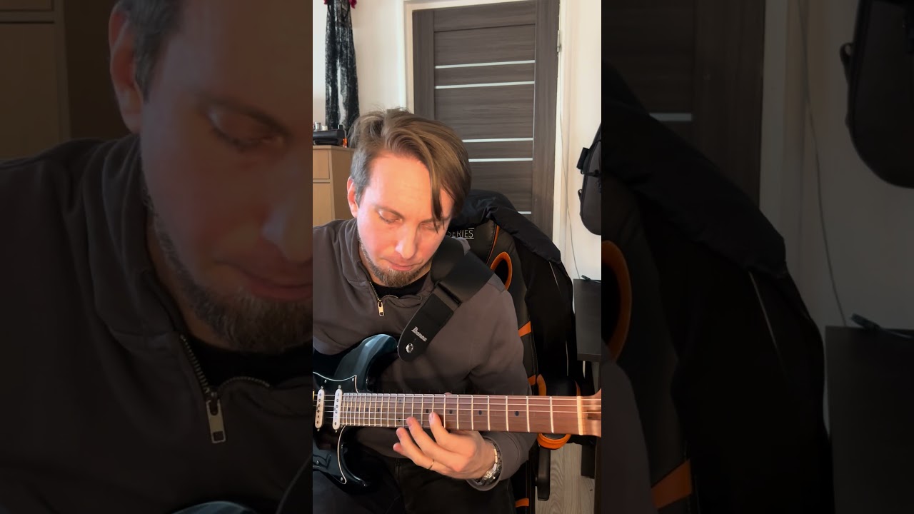 Morning warmup over YT backing track. 