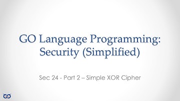 ep24.2 - Simple XOR Cipher