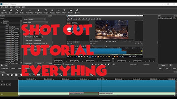 SHOTCUT TUTORIAL 1: ADDING PICTURES,MONTAGE AND OTHER VIDEO|