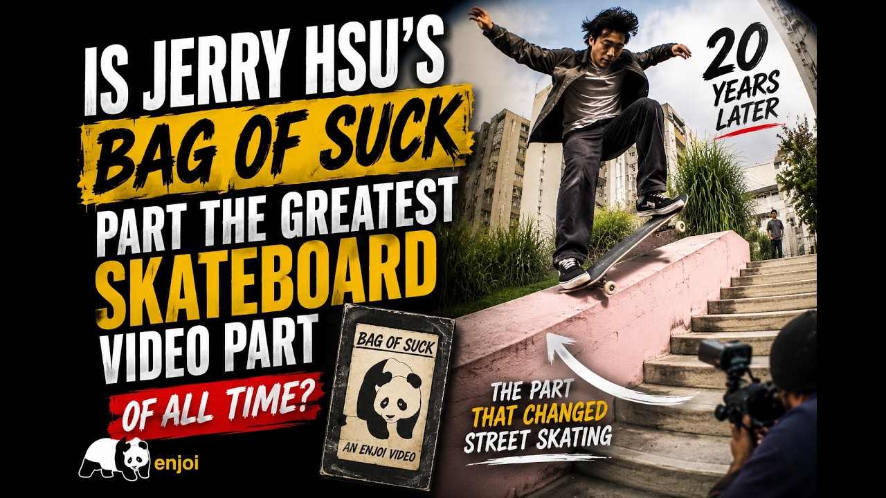 Did Jerry Hsu Drop the Greatest Skate Part Ever? (Bag of Suck