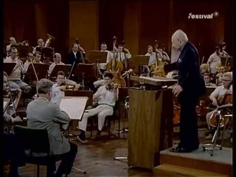 Stokowski rehearsal in German - Generalprobe in Deutsch - Bach Passacaglia