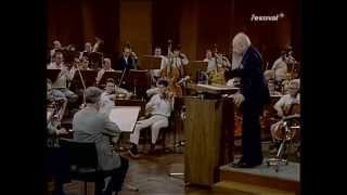 Stokowski rehearsal in German - Generalprobe in Deutsch - Bach Passacaglia