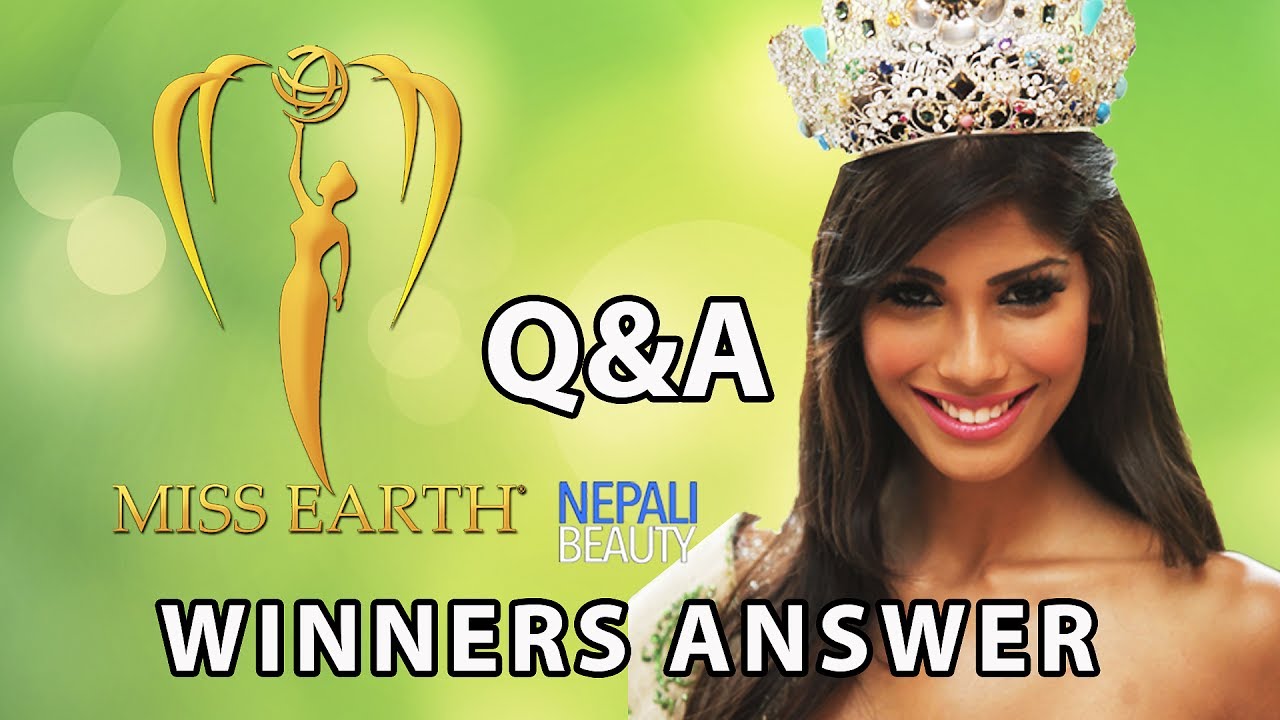 Miss Earth Winning Answers