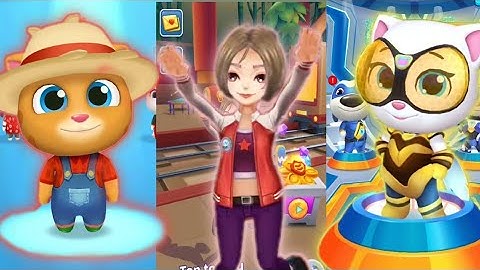 Talking Tom Gold🏅Run VS Subway Princess👸Runner VS Talking Tom Hero🦸Dash |