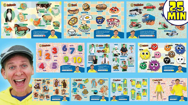 My First 100 Words With Matt Book | Chapter 1-10 Songs | Dream English Kids