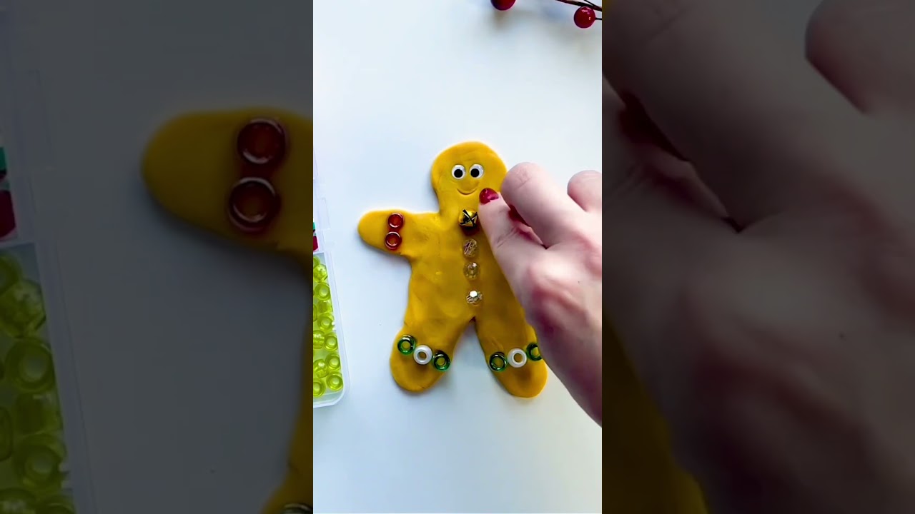 GALLETITA DE JENGIBRE DE PLASTILINA 🍪