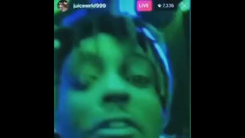 Juice Wrld Bad Boy snippet live