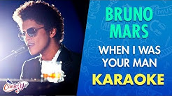 Bruno Mars - When I Was Your Man (Karaoke) | CantoYo  - Durasi: 3:55. 