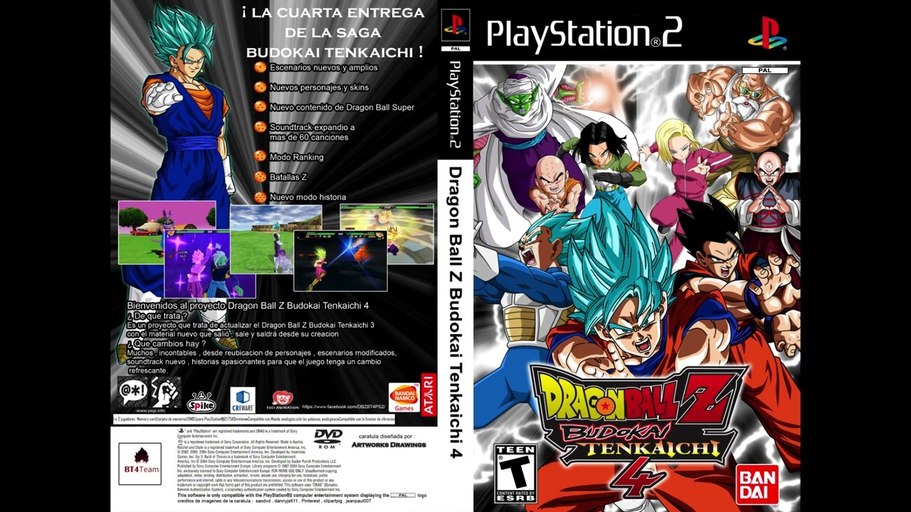 Dragon Ball Z Budokai Tenkaichi 4 Beta 5 PS2 – NTSC - PAL El modo historia  avanza de manera similar a la historia narrada en…